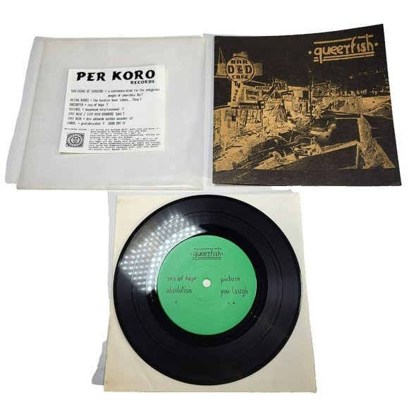 Queerfish - Sea of Hope (7” Vinyl, 1994 Per Koro Germany) Rare 33